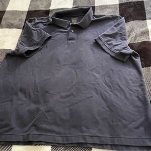 L.L. Bean Men's Polo Shirt - Navy Blue